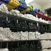 Vente Chaude : Barre en PTFE Plastique Technique, Personnalisée en Usine, de 8mm à 250mm, Extrudée et Moulée