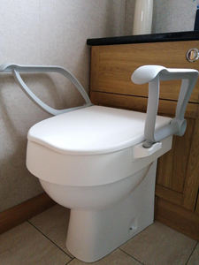 Maniglie di Sicurezza per WC Resistenti per Anziani Supporto per Sedile WC Attrezzatura di Sicurezza per Bagno per Disabili - Product Image 2