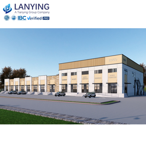 Modular Prefabricated Steel Structure Building Heavy Exhibition <strong>Hall</strong> and Factory Showroom with Welding Processing Service - Product Image 5