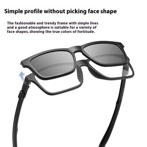 Danyang T2502R Ultra-Light Grey <span class=keywords><strong>Gafas</strong></span> deportivas <span class=keywords><strong>graduadas</strong></span> para hombres <span class=keywords><strong>Gafas</strong></span> polarizadas magnéticas TR <span class=keywords><strong>Gafas</strong></span> <span class=keywords><strong>de</strong></span> <span class=keywords><strong>sol</strong></span> sólidas con cara <span class=keywords><strong>de</strong></span> diamante - Product Image 2