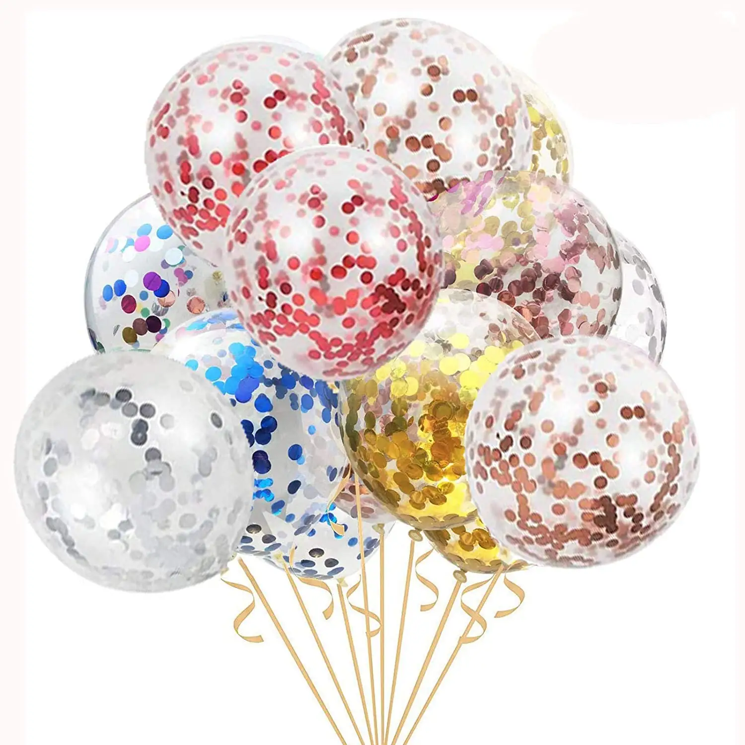 Sequin Balloon Wedding Latex Glitter Balloons Confetti Balloons For Wedding And Birthday