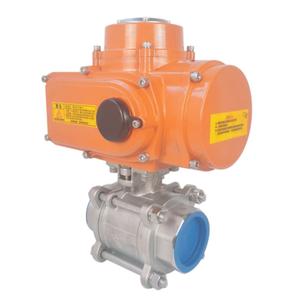Actionneur électrique Tuoerpu OEM personnalisé 220VAC avec vanne à bille à filetage NPT pour applications hydrauliques - Product Image 6