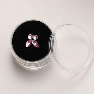 Accessoires dentaires en cristal coloré, <span class=keywords><strong>papillon</strong></span> en <span class=keywords><strong>strass</strong></span>, beauté, cristal plat, diamant dentaire, bijoux dentaires pour femmes et hommes - Product Image 1