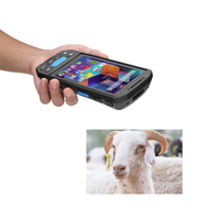 BloveDream-escáner de código de barras 1D 2D QR, lector portátil Android RFID LF 134,2 khz para ganado, mascotas, ovejas, cabras, cerdos, vacas, cerdos, etiquetas de oreja