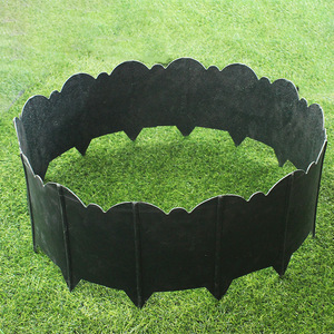 Bordure de jardin en plastique PE de haute qualité Dense Pound-In Lawn Garden Tree Rings Lits de fleurs pour un usage domestique - Product Image 3