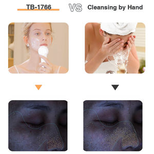 Touchbeauty Bàn chải làm sạch da mặt chạy điện Bàn chải mặt xoay hai hướng Thiết bị làm đẹp sử dụng tại nhà Làm sạch sâu bằng điện - Product Image 4