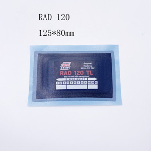 RAD120 Parche de reparación de neumáticos Almohadilla de refuerzo radial <span class=keywords><strong>REMA</strong></span> <span class=keywords><strong>TIPTOP</strong></span> 125X80mm para automóviles y camiones - Product Image 2