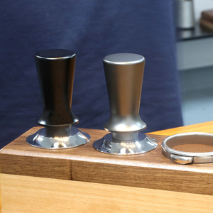 Logo gratuito 49.5/51/53/55/57/58/58.5mm Push tipo Europe US stile Tamper <span class=keywords><strong>caffè</strong></span> - Product Image 6