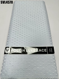 Chất Lượng Hàng Đầu Mới Nhất Đánh Bóng Bông Vải Ren Mens 2025 Thêu 5 Yards Bán Buôn Phi Thụy Sĩ Vải Tuyn Ren Vải - Product Image 3