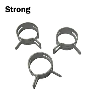 Yellow Zinc Plated Metal Spring Clamps