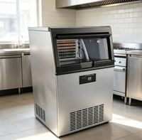 Machine à glaçons professionnelle grande capacité pour restaurant, bar, usage domestique, faible bruit, fabrication rapide, machine à glaçons électriques