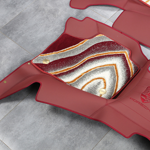 GANE Tapis de sol souple 360° pour intérieur de voiture, design PVC, entièrement enveloppant, adapté à la Porsche Cayenne - Product Image 6