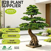 Arbre de pin artificiel résistant aux UV, 180 cm, faux bonsaï résistant au soleil pour terrasse extérieure, balcon, toit, jardin, aménagement paysager