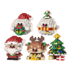 Giá Rẻ DIY Giáng Sinh Đồ Chơi Quà Tặng Mini <span class=keywords><strong>3D</strong></span> Câu Đố Chơi Món Quà Giáng Sinh Đồ Chơi <span class=keywords><strong>Nano</strong></span> Gạch DIY Lắp Ráp Xây Dựng Khối Đồ Chơi Cho Trẻ Em - Product Image 1