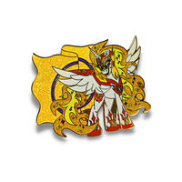 Épingles en émail personnalisées en alliage de zinc, style princesse, cheval de dessin animé, épingles de chapeau personnalisées, épingles de revers en émail dur, artisanat métallique anime