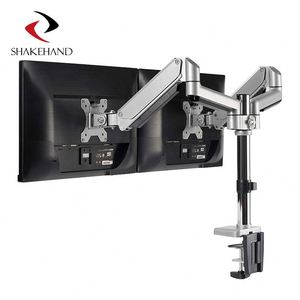 แขนยึดจอคอมพิวเตอร์แบบคู่ ทำจากอะลูมิเนียม - Product Image 2