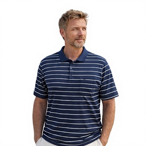 Polo de manga corta con corte ajustado para hombre, con aberturas laterales, camisa deportiva informal para golf, cómoda, transpirable, de primera calidad - Product Image 2
