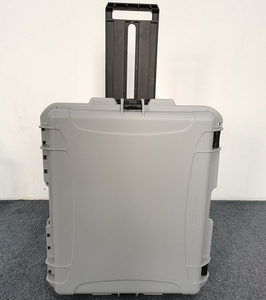 <span class=keywords><strong>Trolley</strong></span> de carcasa dura para equipaje y caja de herramientas de plástico con ruedas Caja de equipo duradera para herramientas y engranajes - Product Image 2