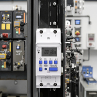 Nouveau Type Din Rail monophasé minuterie numérique relais 7 jours Programmable AC 220V/230V/12V/24V/48V 16A haute puissance scellé