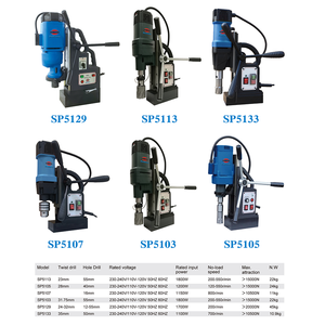 Máquina de Perfuração Magnética Elétrica SUMORE SP5105 com Preço de Fábrica, Velocidade Única e OEM Personalizado para Uso Industrial/Doméstico em Promoção - Product Image 6
