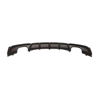 Séparateur de diffuseur de pare-chocs arrière noir brillant de Style MP pour BMW F30 2013-2018