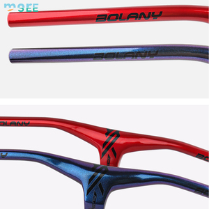 Manillar Neumático de Aleación de Aluminio para Bicicleta de Carretera SeeMore, Manillar Integrado para Bicicleta de Descenso con Ángulo de -17 Grados, 775 mm - Product Image 1