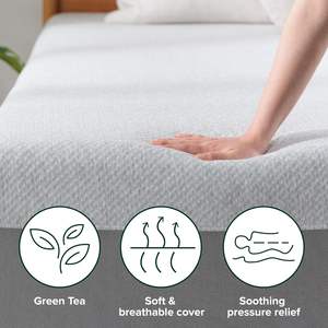 Ультима RV 8 дюймов матрас с эффектом памяти Новая версия короткий Queen современный дизайн из стекловолокна свободный Средний твердый чувствовать дышащий - Product Image 4