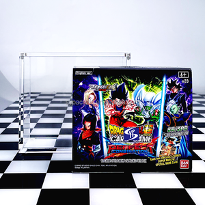SYP Venta al por Mayor: Estuche Acrílico Transparente para BANDAI <span class=keywords><strong>Super</strong></span> <span class=keywords><strong>Dragon</strong></span> <span class=keywords><strong>Ball</strong></span> Heroes Extra Booster Pack 3 con Tapa Magnética Fuerte - Product Image 3