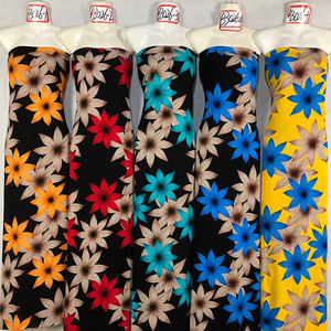 Moda somalí bati spun 100% tela de rayón estampado personalizado patrón floral tejido rayón impreso tela de rayón viscosa para vestido - Product Image 5
