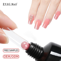 ZYZC Fournisseur d'ongles – Vegan, Non Toxique, Sans HEMA, Certifié MSDS, Paillettes Naturelles Longue Durée, Durcissable UV/LED, 60ml, Professionnel