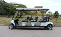 Big Scooters HDK EVOLUTION Sightseeing Pick Up Precio Mini Bus 6 Seat 48V Off-Road Electric Golf Cart For Sale Barato