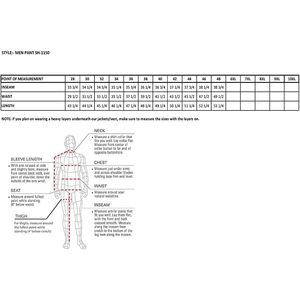 2025 cuir hommes noir moto sur pantalon SH1150 avec poches Style Jean Auto Racing Wear - Product Image 5