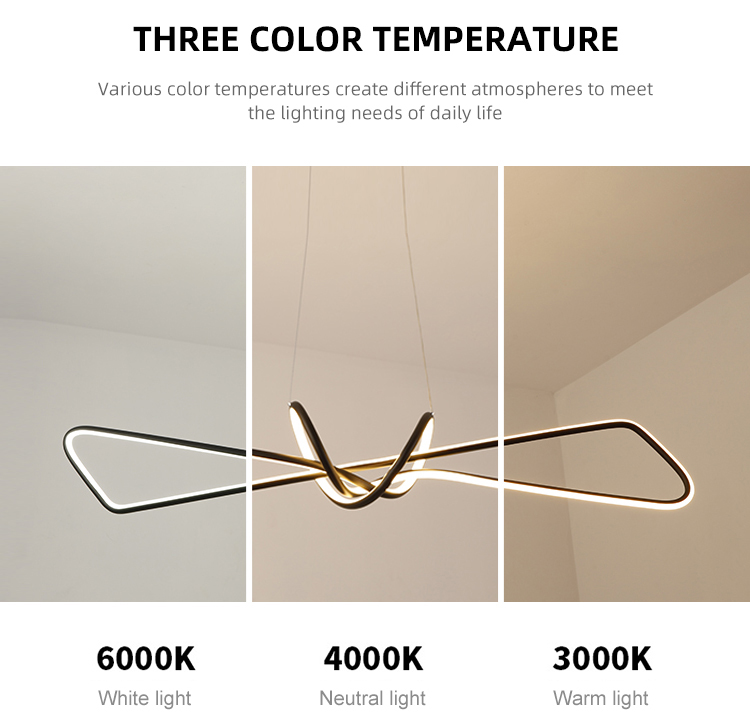 China Supplier Modern Interior Gold Silicone Aluminum Led Chandelier Pendant Lighting
