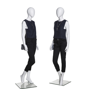 Maniquíes de Moda <span class=keywords><strong>GINA</strong></span>, Maniquí de Fibra de Vidrio Delgado de Cuerpo Completo, Moderno y Abstracto con Curvas, Maniquí Femenino de Moda - Product Image 1
