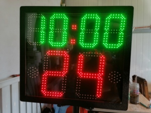 Timer Digitale Portatile per <span class=keywords><strong>Basket</strong></span> con Cronometro dei 24 Secondi, Cablato e Wireless, Prezzo di Fabbrica - Product Image 2