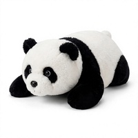 Robot Panda en peluche intelligent à commande à distance, jouet interactif, rembourrage en coton PP doux, compagnon éducatif pour enfants