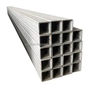 Q235B Galvanized Square Pipe Rectangular Steel Tube Wholesale Hot-dip Galvanized Square Tube For Construction Project