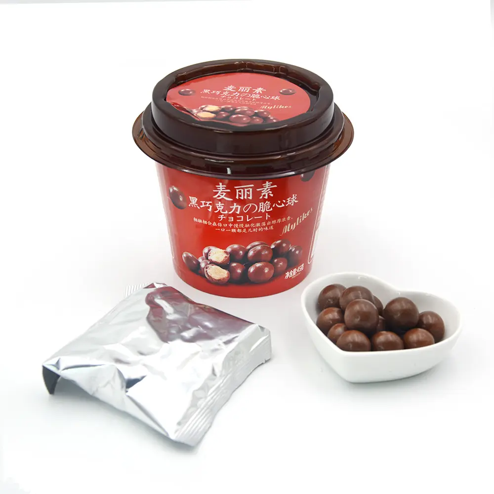 Ngon Mylikes Sữa Choco Bóng Với Giòn Trung Tâm Ngọt Sô Cô La Đen