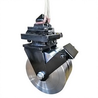 Roue de conteneur robuste avec verrouillage par torsion, roue en acier massif, frein latéral, personnalisable OEM/ODM, pour conteneur ISO