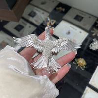 Broche XILIANGFEIZI au design original, nouvelle collection, motif oiseau pigeon, accessoires de luxe uniques en perles naturelles, corsage, bijoux haut de gamme