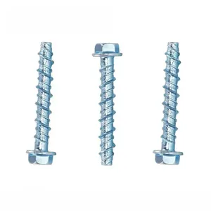 Kit de vis autotaraudeuses - Vis d'ancrage hexagonales pour béton et clous d'expansion M6/M8 - Kit de vis autotaraudeuses - Product Image 4