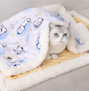 Mantas Gruesas para Mascotas, Perros y Gatos, Otoño Invierno, Forro Polar Berber, Manta para Cachorros y Gatitos, Linda Manta para Cama, Alfombra Cálida para Mascotas - Product Image 5