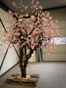 Ramo di ciliegio artificiale moderno per decorazioni interne, bellissima pianta in fibra di vetro ecologica, resistente ed elegante, con rami di pera. - Product Image 3