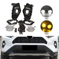 Phares antibrouillard avant à LED pour Toyota RAV4 RAV 4 2023 2024 Phare antibrouillard Couvercle de la calandre Cadre d'interrupteur