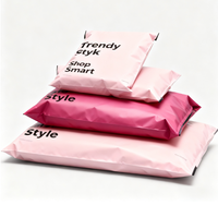 Enveloppe d'expédition en poly recyclé écologique personnalisée Noir mat 10x13 Petits sacs d'expédition Express Biodégradable Sac d'expédition de colis Emballage