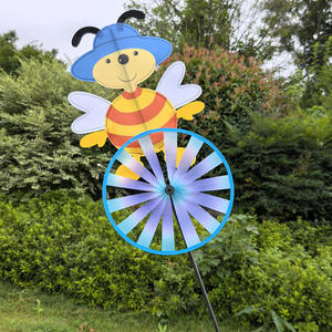 Décoration extérieure transfrontalière New Straw Man Windmill Bird Repellent pour Villa Farm Advertising Scenic Spot in Yard Real Estate - Product Image 5