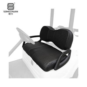 Funda de Asiento de Cuero para Carro de Golf Yamaha G29 con Respaldo, Color y Textura Personalizados, Fabricada por Source - Product Image 4