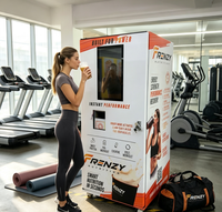 Distributeur automatique de boissons protéinées à fort rendement, 6 poudres, télécommande, pour centres de fitness et salles de sport, OEM ODM