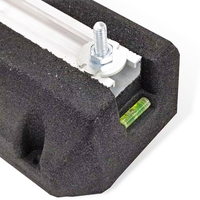 YOD HVAC-Außenkondensator-Gummibasis-Kit für Mini-Split-Klimaanlagen – Vibrationsdämpfer für Bodenmontage