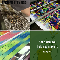 Protection des poignets pour l'entraînement de musculation et de powerlifting, design imprimé, sangle de poignet élastique pour la salle de sport, bandages de poignet personnalisés
